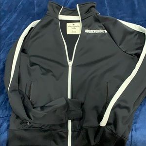 Black Abercrombie 15/16 size jacket